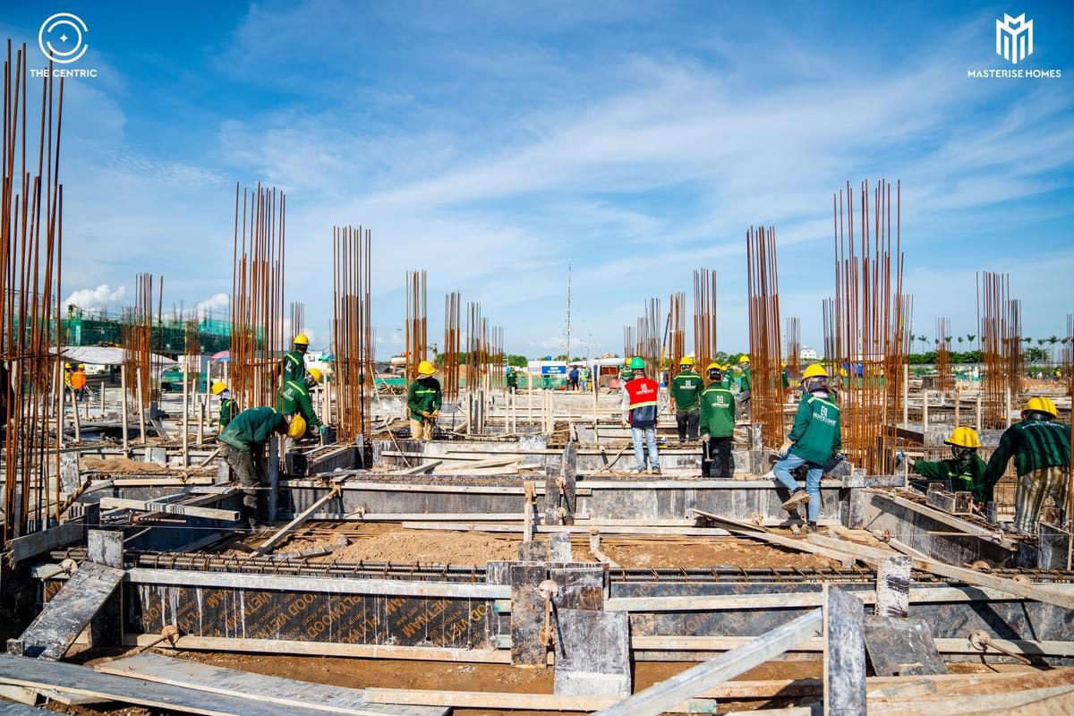 Cập nhật tiến độ dự án The Centric tháng 07/2024