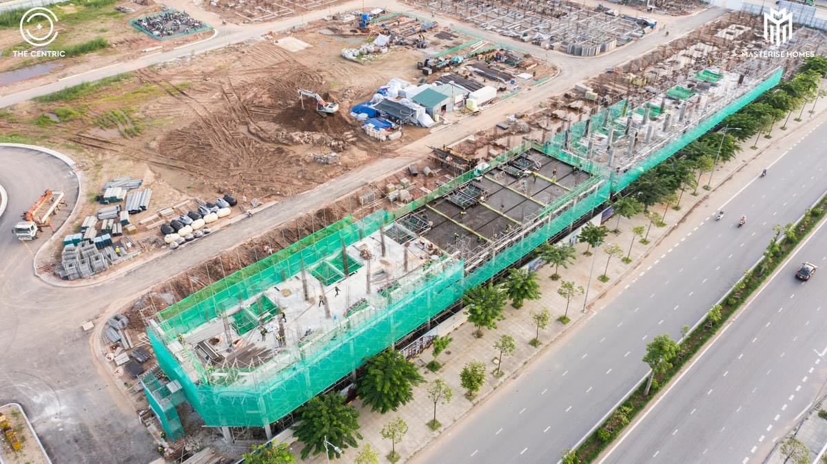 Cập nhật tiến độ dự án The Centric tháng 07/2024