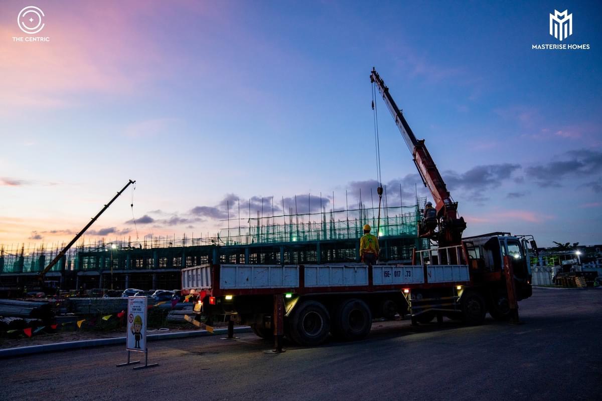 Cập nhật tiến độ dự án The Centric tháng 07/2024