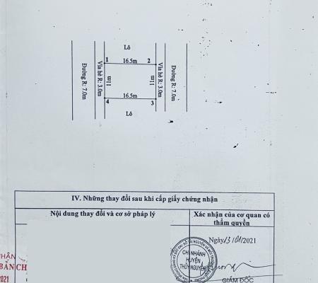 Đất 181m2 TĐC Khu D Bắc Sông Cấm, Thuỷ Nguyên