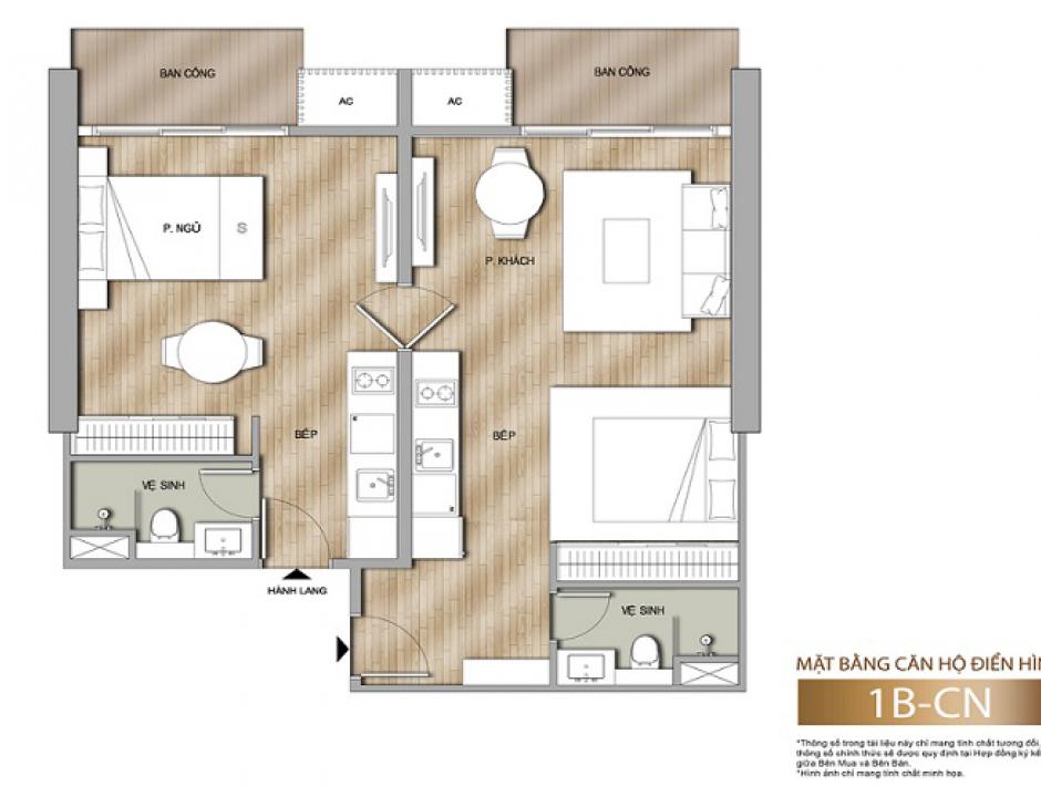 Căn hộ Double Key Sun Marina Town Hạ Long